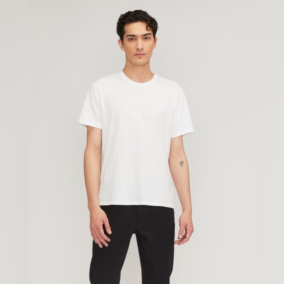 NEW Everlane The Organic Cotton Crew Uniform in White XL - Picture 1 of 11